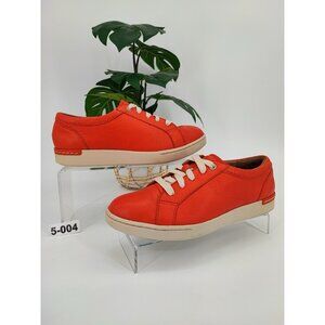 Clarks Women's Nalle Lace Orange Lace Up Sneakers Size 5.5 US